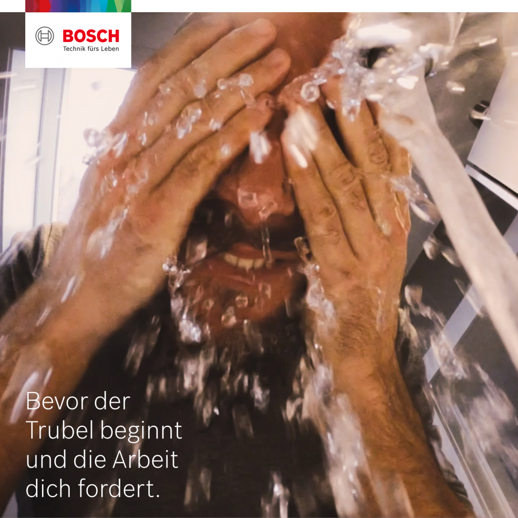 Bevor der Trubel beginnt und die Arbeit dich fordert. Bosch Thermotechnik GmbH